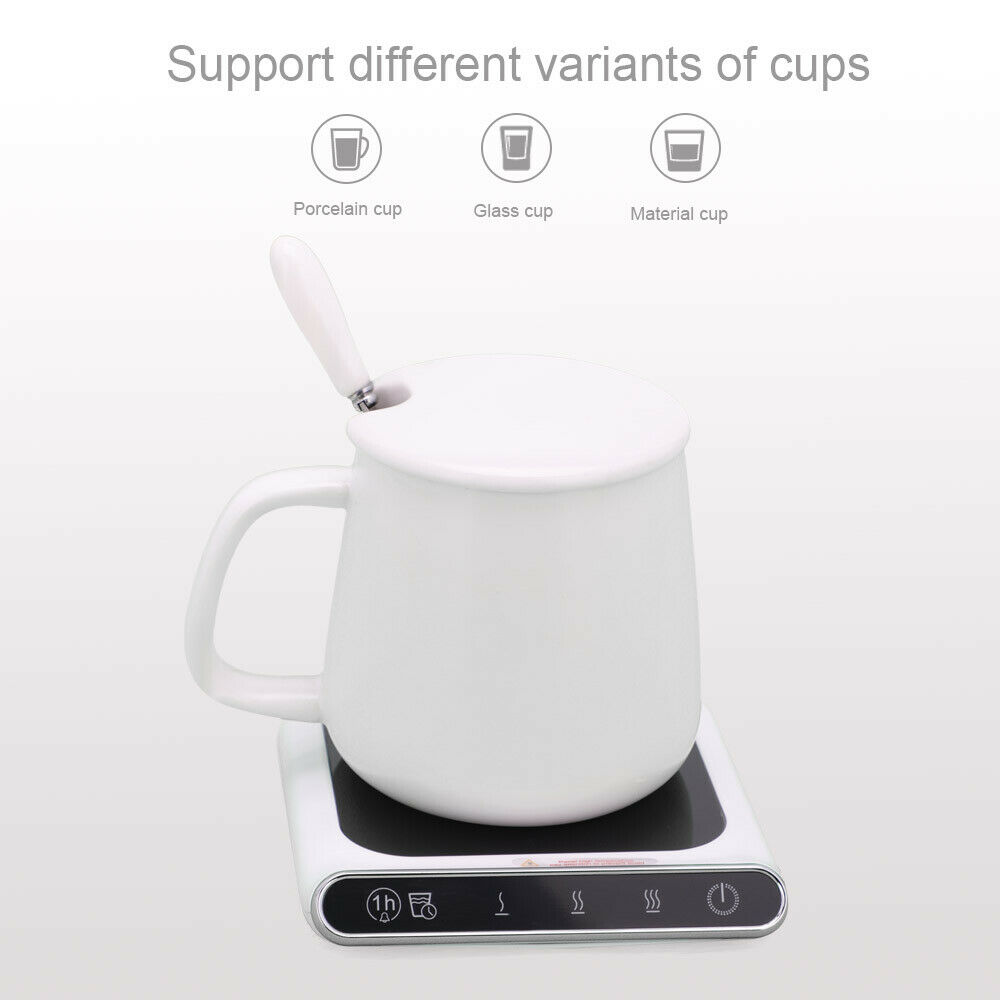 Smart USB Coffee Mug Warmer Tea Milk Cup Heater Pad Heating Plate Office Home