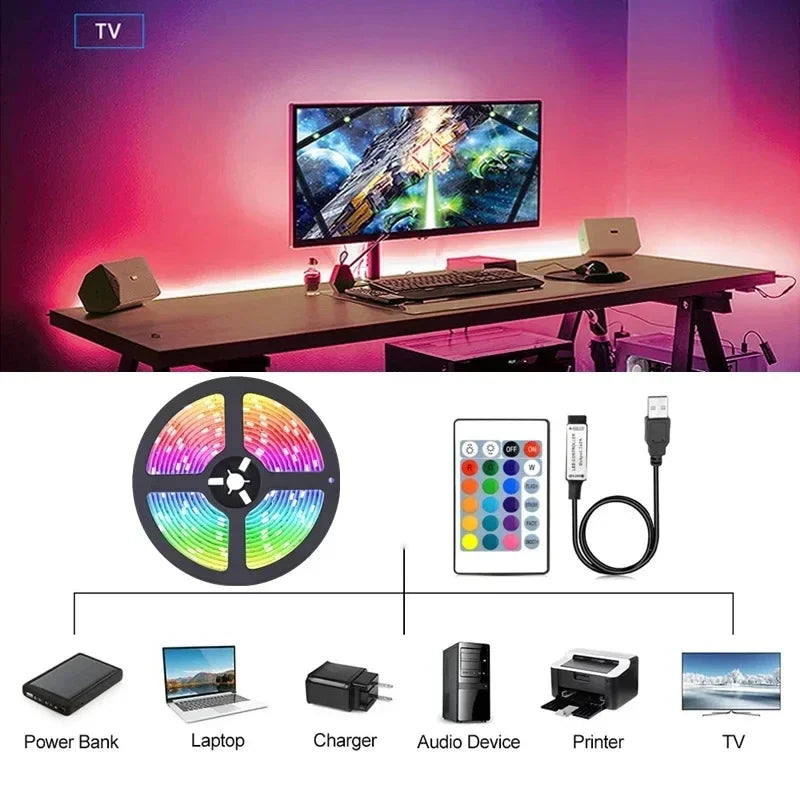 Smart USB LED Strip Lights