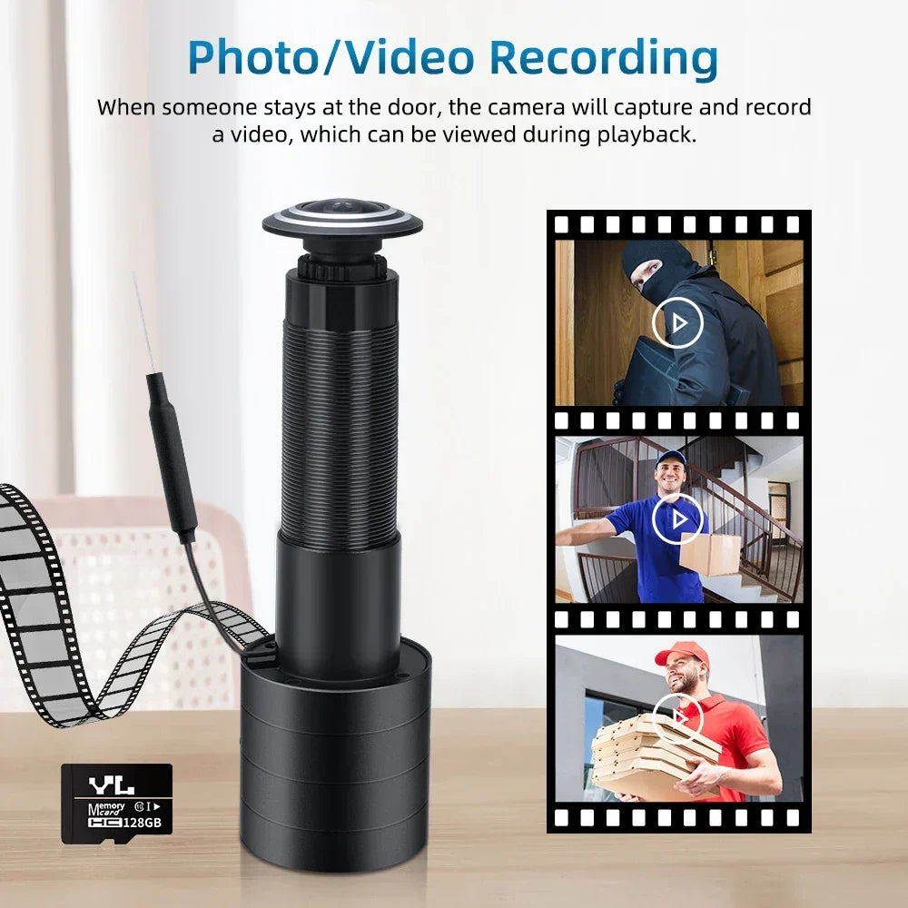 Smart Video Peephole Camera Wifi Door Viewer